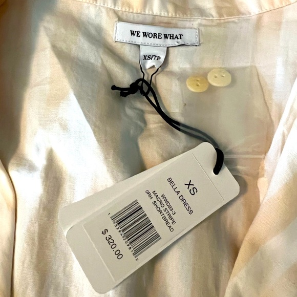 NEW WEWOREWHAT MACRO STRIPED BELLA MAXI DRESS - Picture 8 of 14